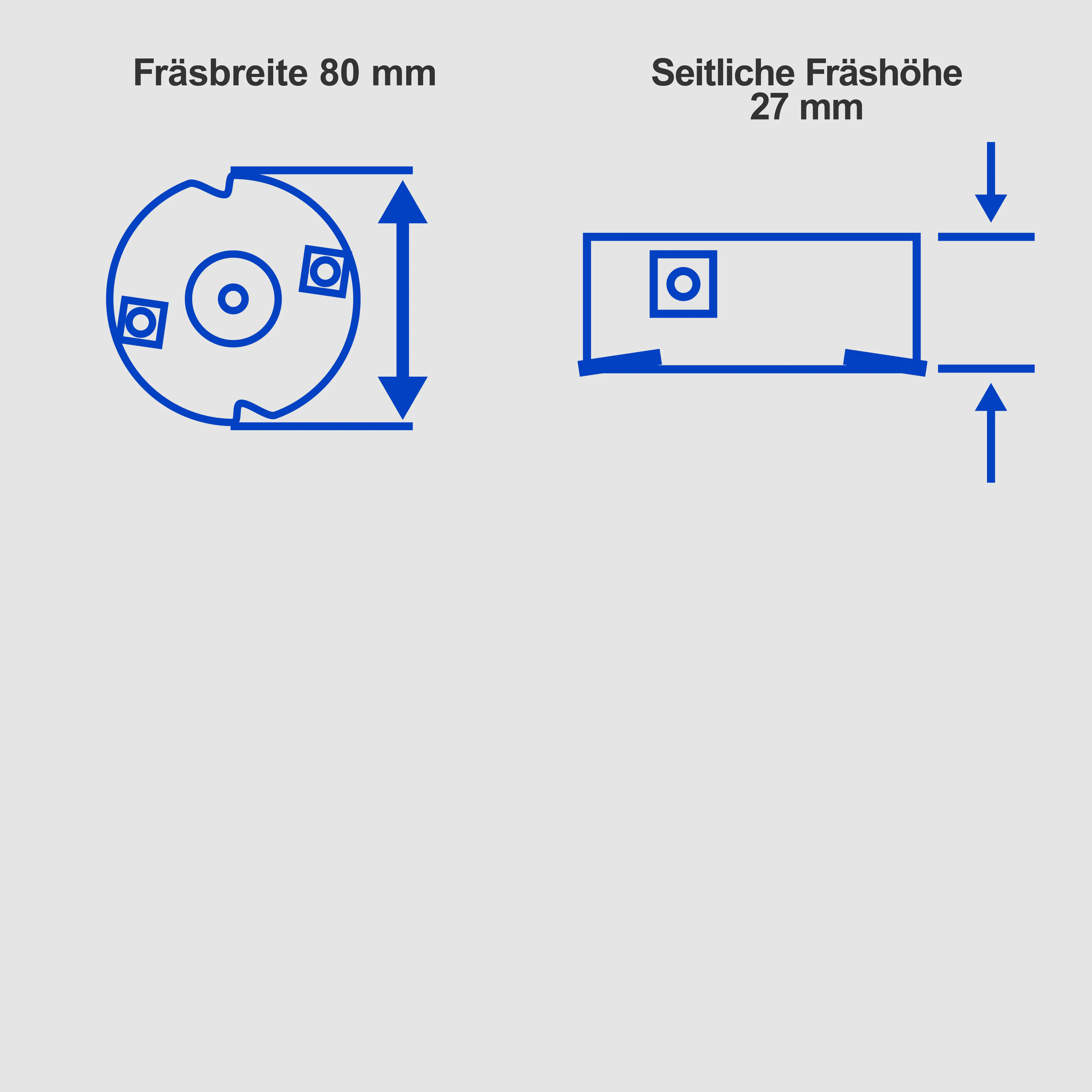 Scheppach Lackfräse LFR720 230 V 720 W max. 0,3 mm Frästiefe