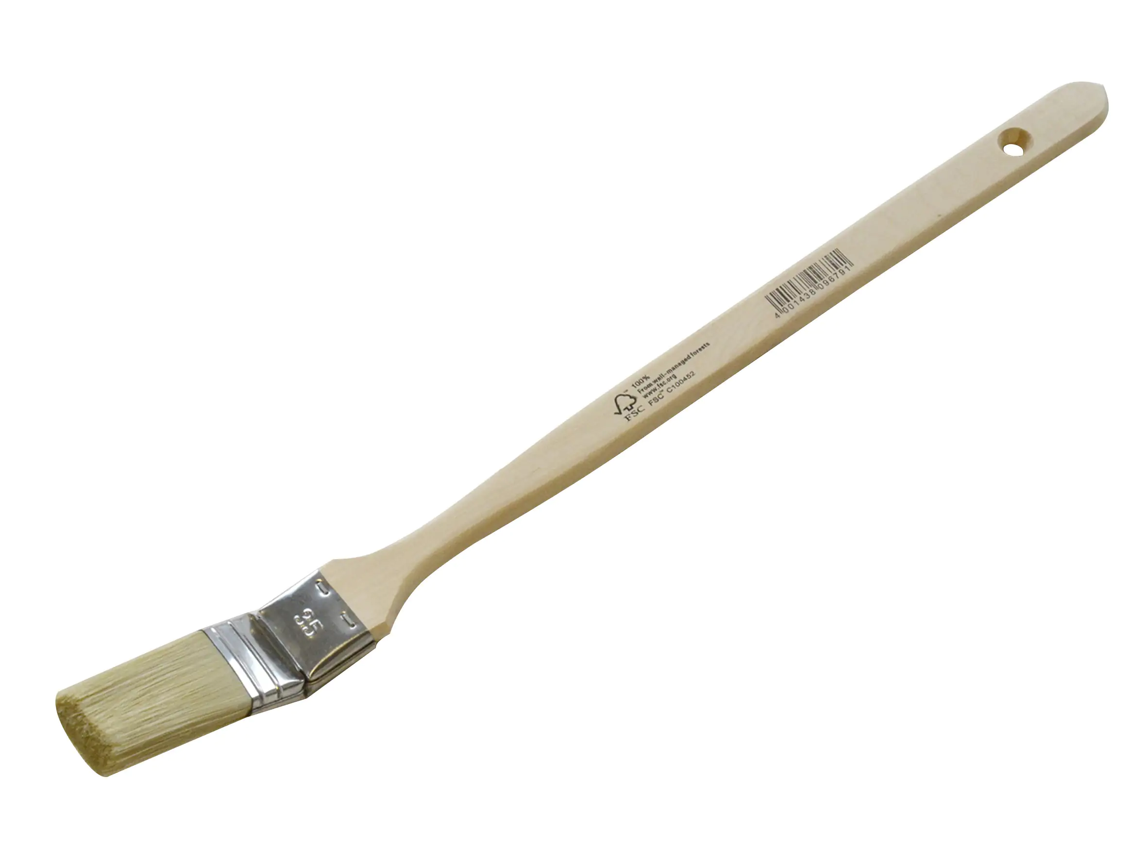 Nespoli Heizkörperpinsel 35 mm, 36 cm, hell