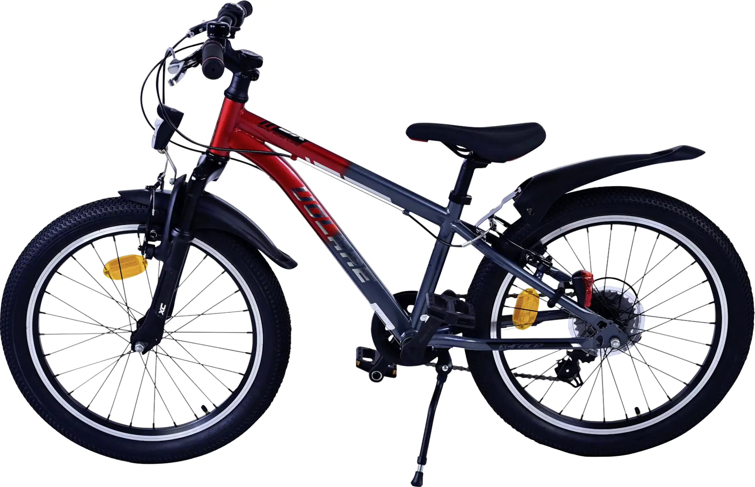Volare Kinderfahrrad XC Race 20 Zoll 7-Gang rot/grau