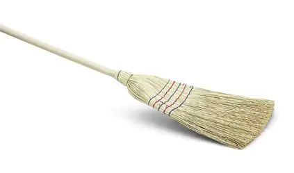 Coronet Reisstrohbesen 5-Naht mit Stiel 130 cm