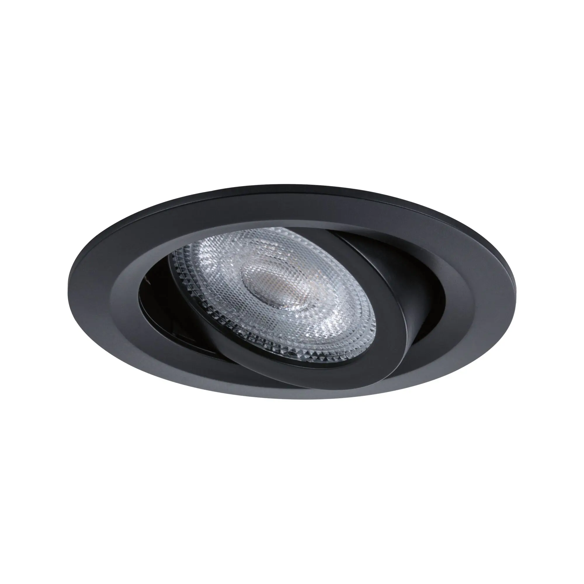 Paulmann LED-Einbauleuchte Fixed 3er Set 574 lm Ø 8,2 cm warmweiß schwarz