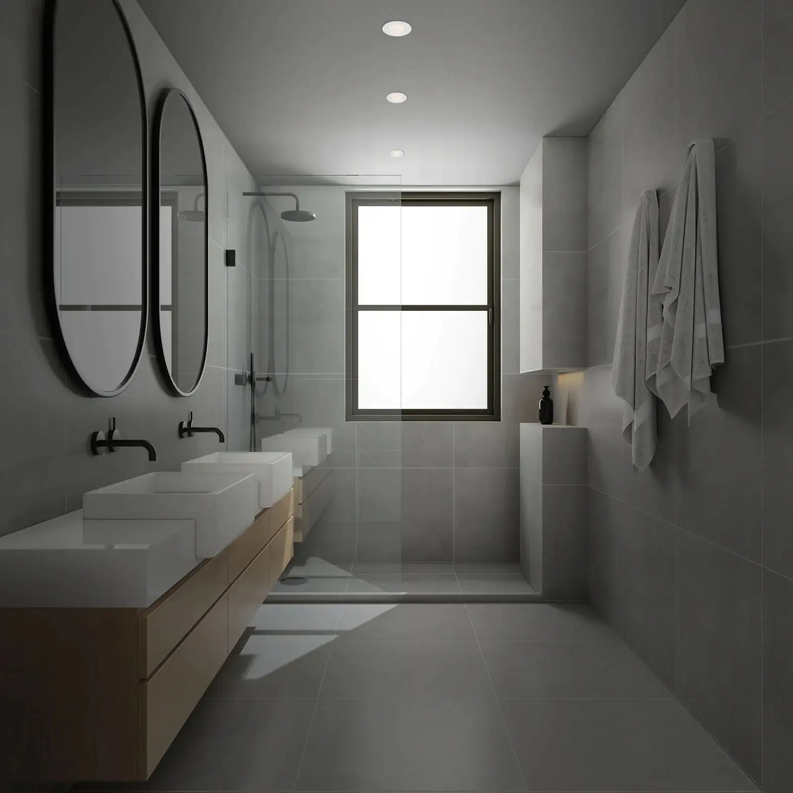 Di-Ka LED Einbauleuchte Carro 3er Set weiß Ø 9,5 cm 3W, warmweiß