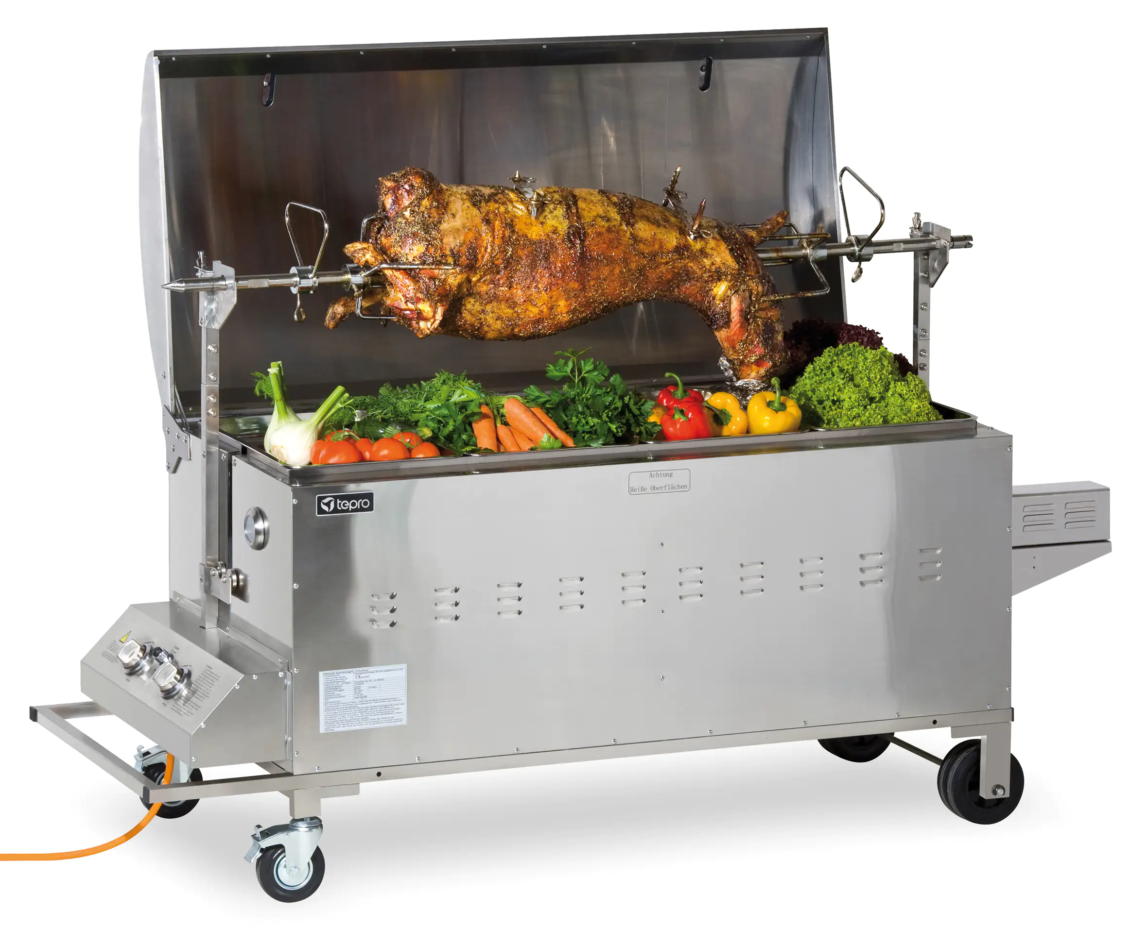 Tepro Gasgrill Columbus für Spanferkel, Lamm und Hähnchen Tepro Gasgrill Columbus für Spanferkel, Lamm und Hähnchen