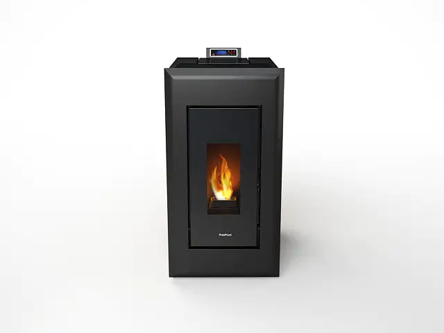 FreePoint Pelletofen VEGA Stahl10,5 kWschwarz