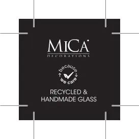 Mica Vorratstopf Chela transparent, 36 x 19 cm