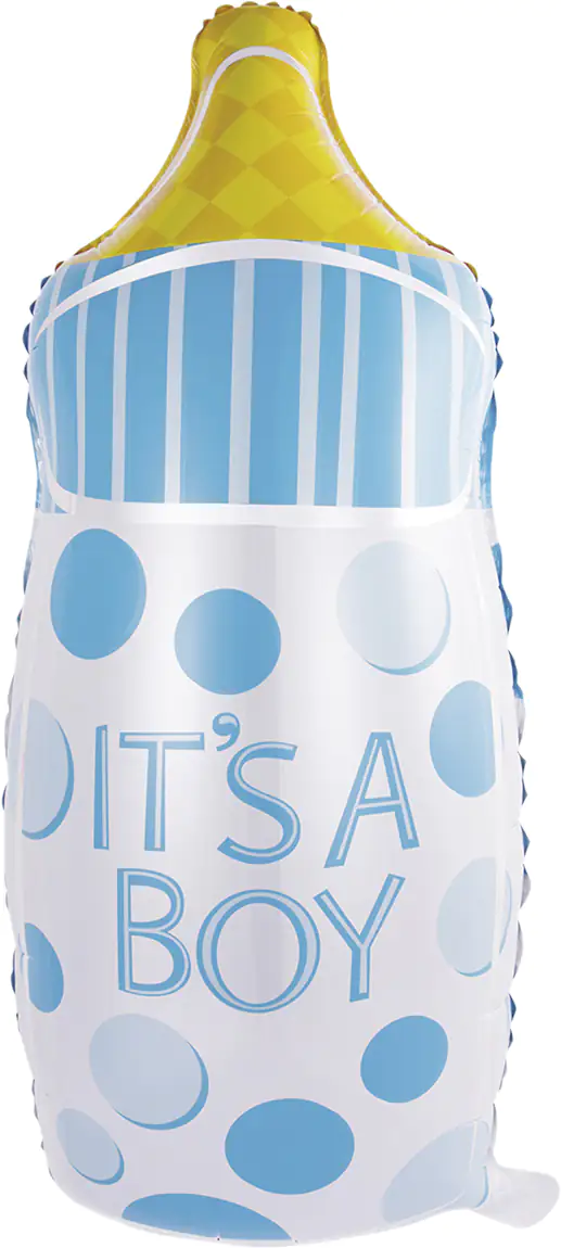 TIB Heyne Folienballon Flasche-Its a boy