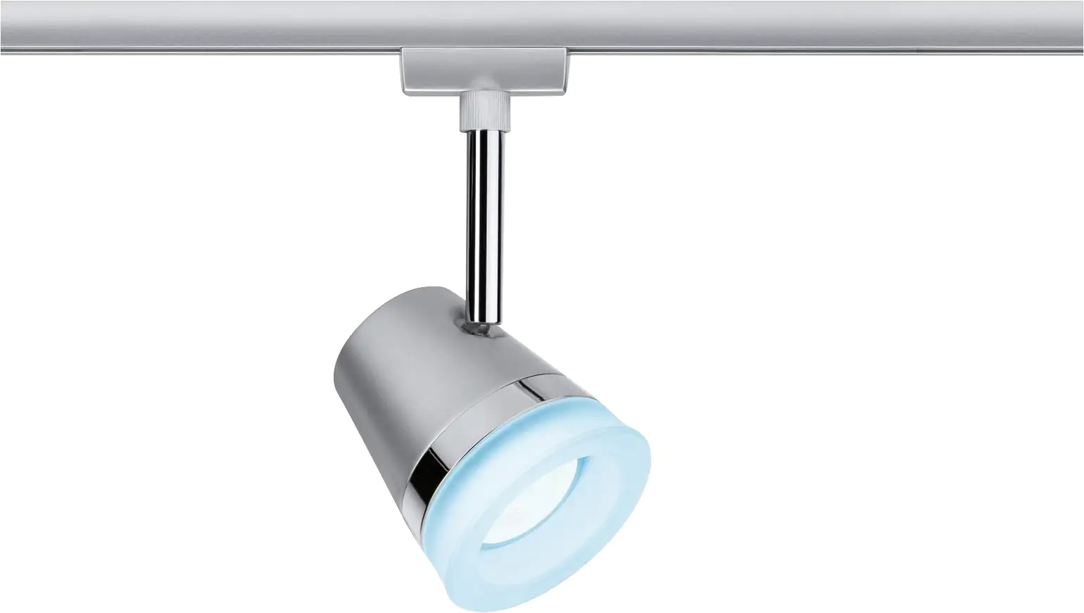 4000870955253_2843482 Paulmann URail Zigbee Schienenspot Cone chrom-matt 18 cm RGBW GU10
