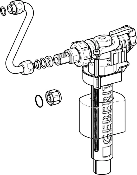 Geberit Füllventil Unifill für Unterputzspülkästen