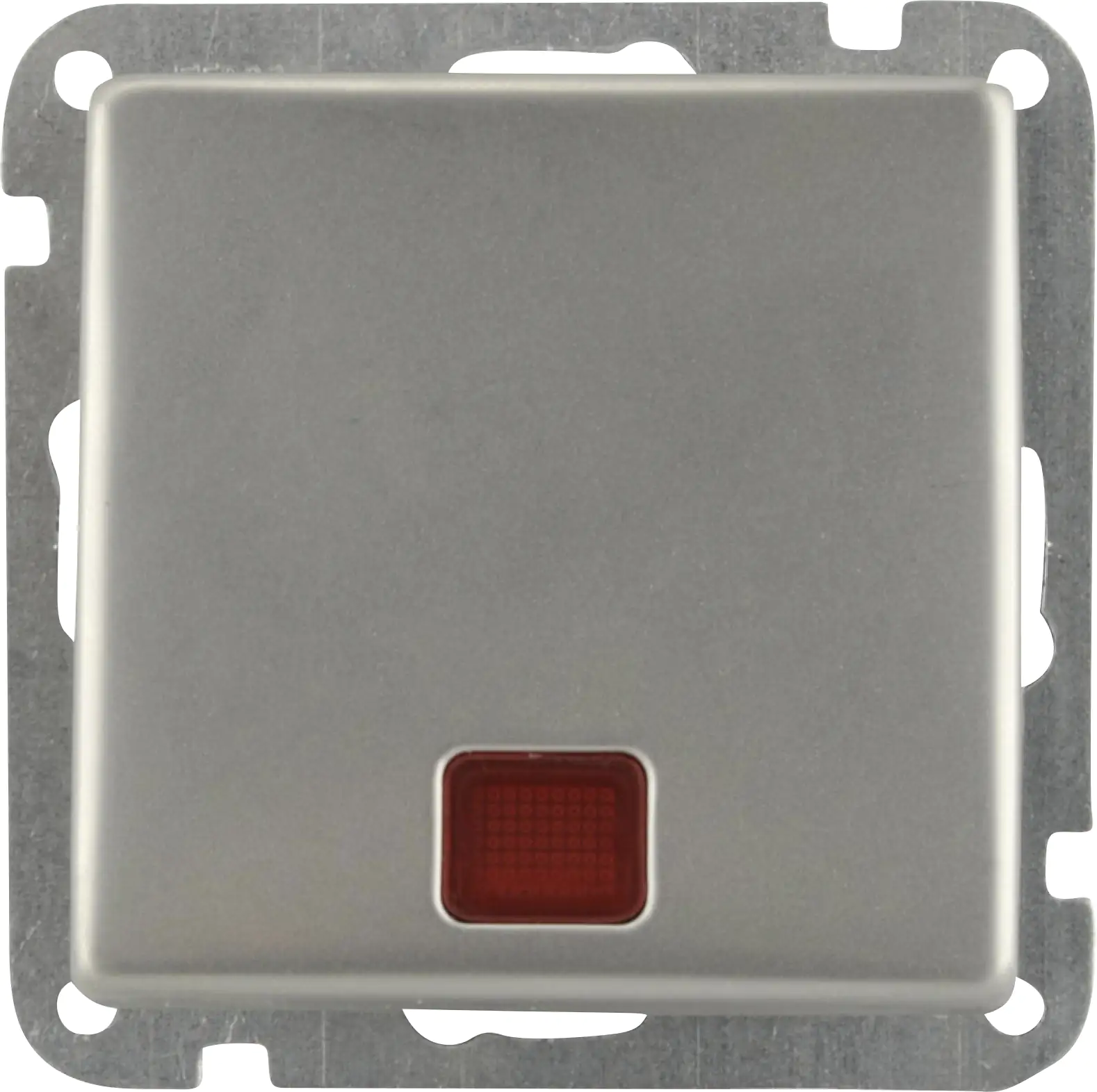 Unitec Kontroll-Wechselschalter edelstahl edelstahl, Serie Imola