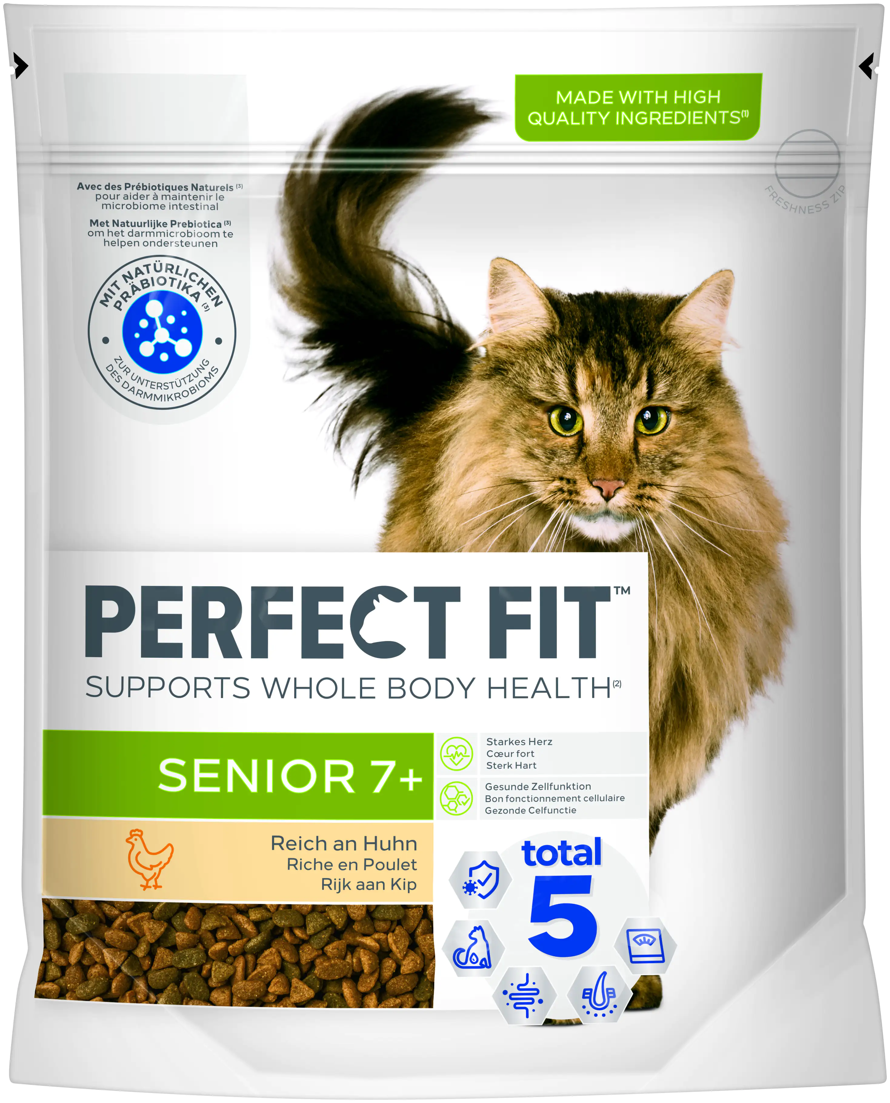 Perfect Fit Senior 7+ mit Huhn Katzenfutter 750g Perfect Fit Senior 7+ mit Huhn Katzenfutter 750g