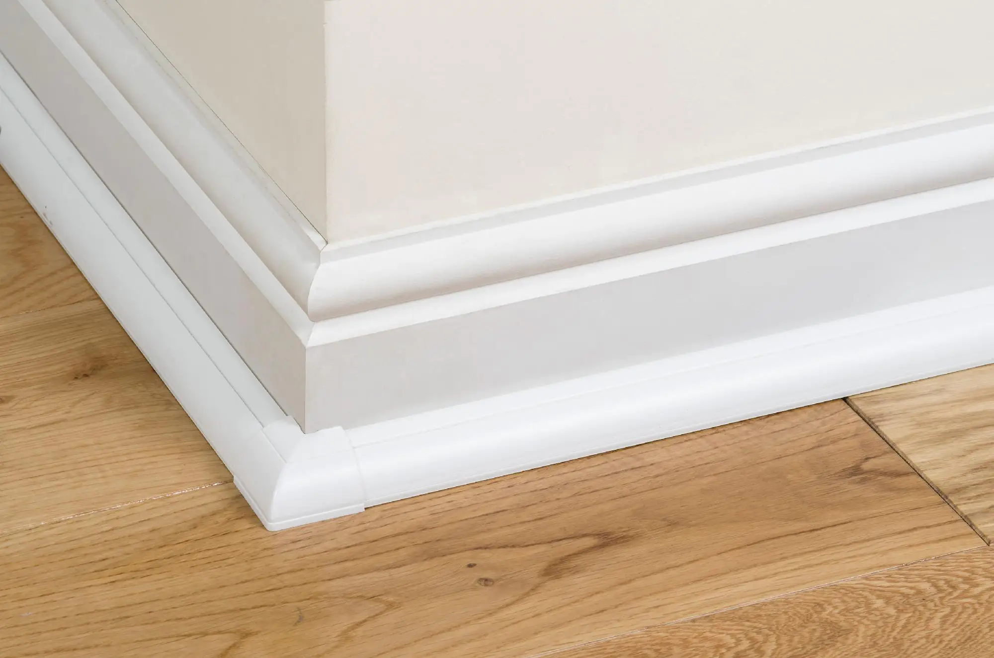 D-Line Design Kabelkanal 22x22mm holzoptik 2 m, Viertelkreis