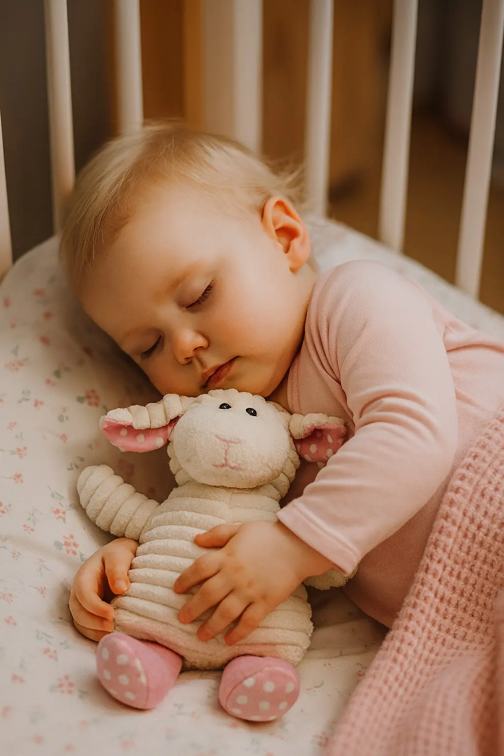 Warmies Pure Wärmekuscheltier Schaf Pünktchen beige/rosa Warmies Pure Wärmekuscheltier Schaf Pünktchen beige/rosa