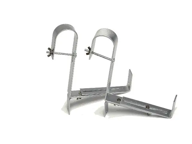 TrendLine Blumenkastenhalter verzinkt 2-fach verstellbar - 2 Stück