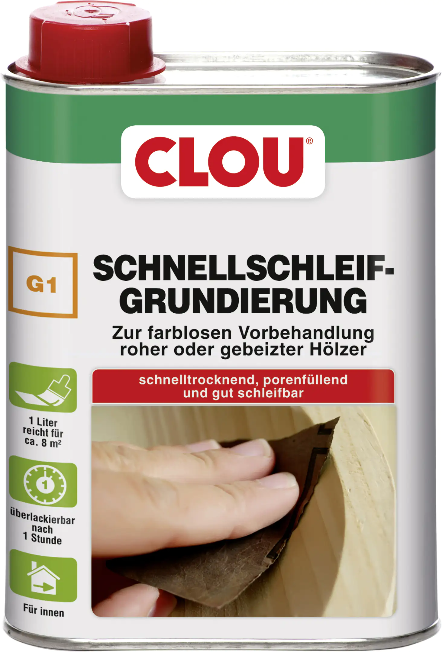Clou Schnellschleif Grundierung G1 250 ml