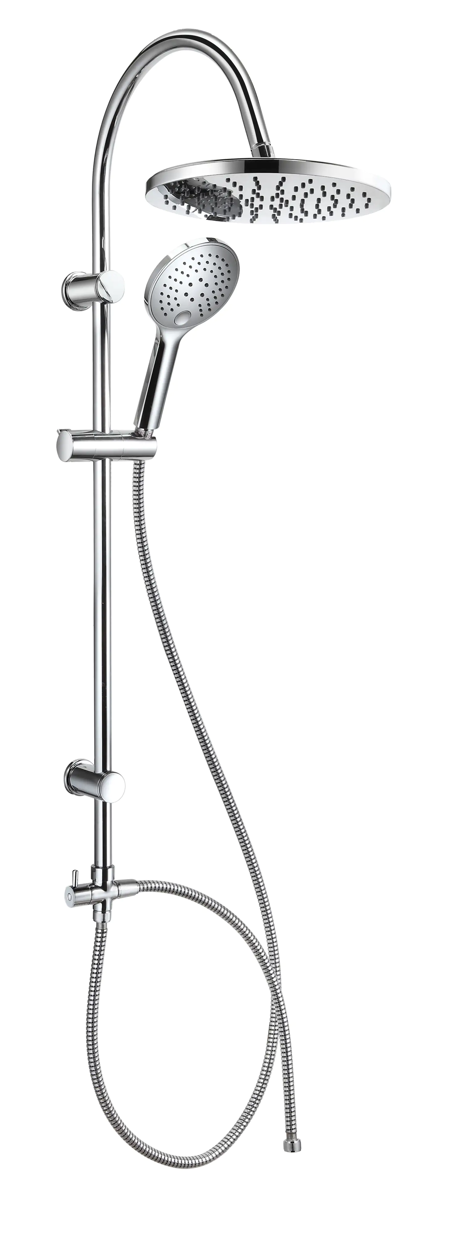 TrendLine Duschsystem Round New chrom 3 Strahlarten TrendLine Duschsystem Round New chrom 3 Strahlarten
