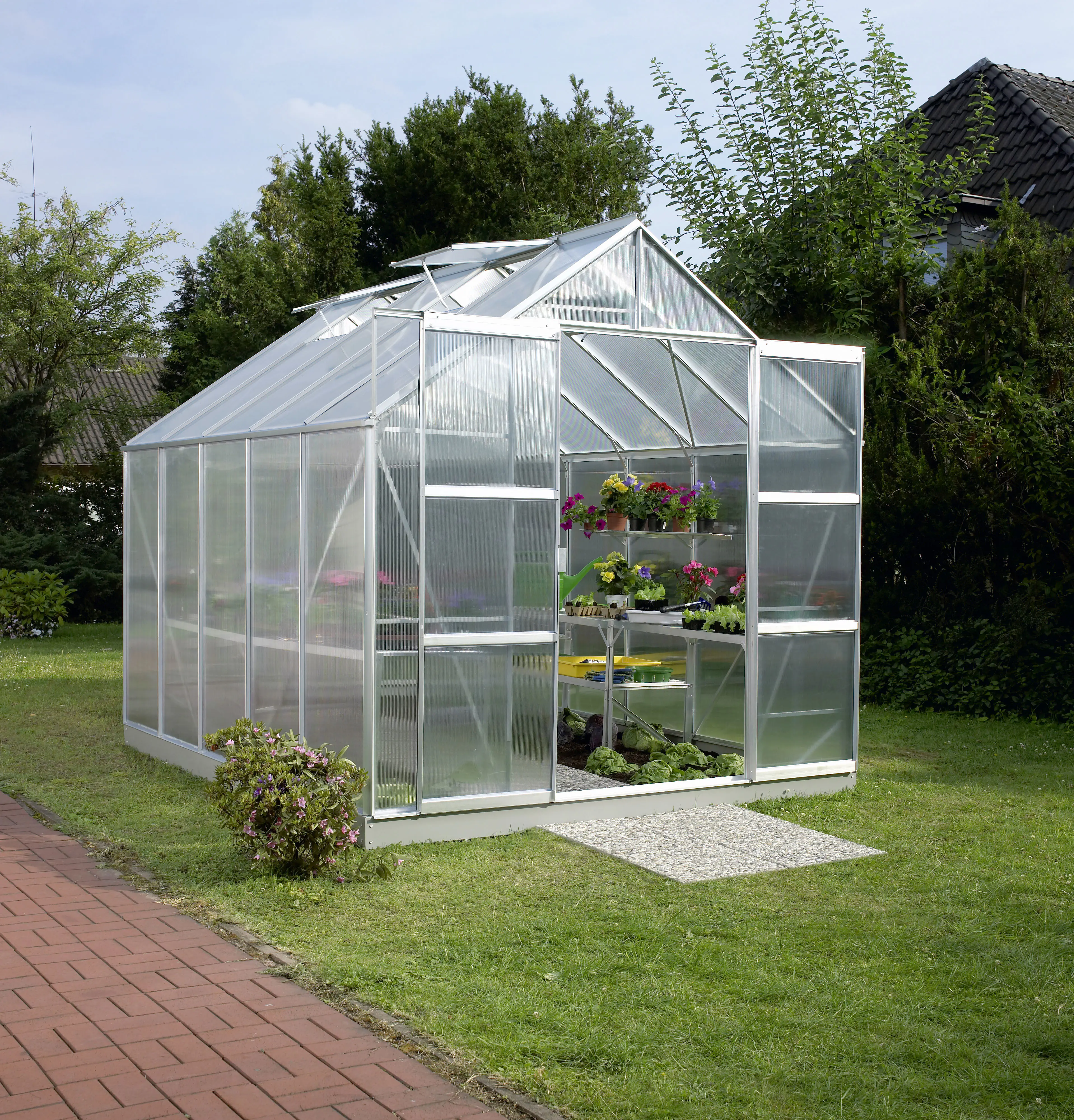 Vitavia Gewächshaus Mars 8300 254 x 317 cm 4 mm Hohlkammerplatten