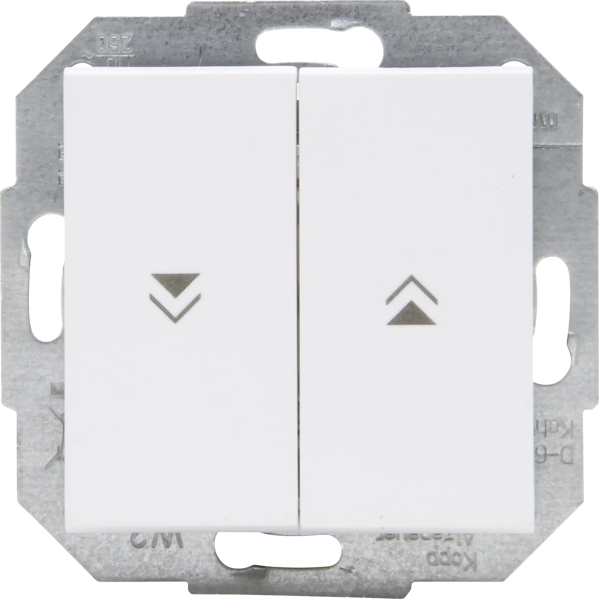 Kopp Jalousieschalter Athenis arktisweiß matt, 651550080