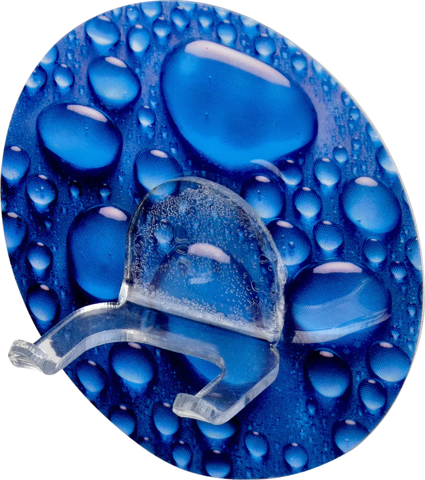 Wenko Static-Loc Wandhaken Duo Kunststoff, Design: Aqua