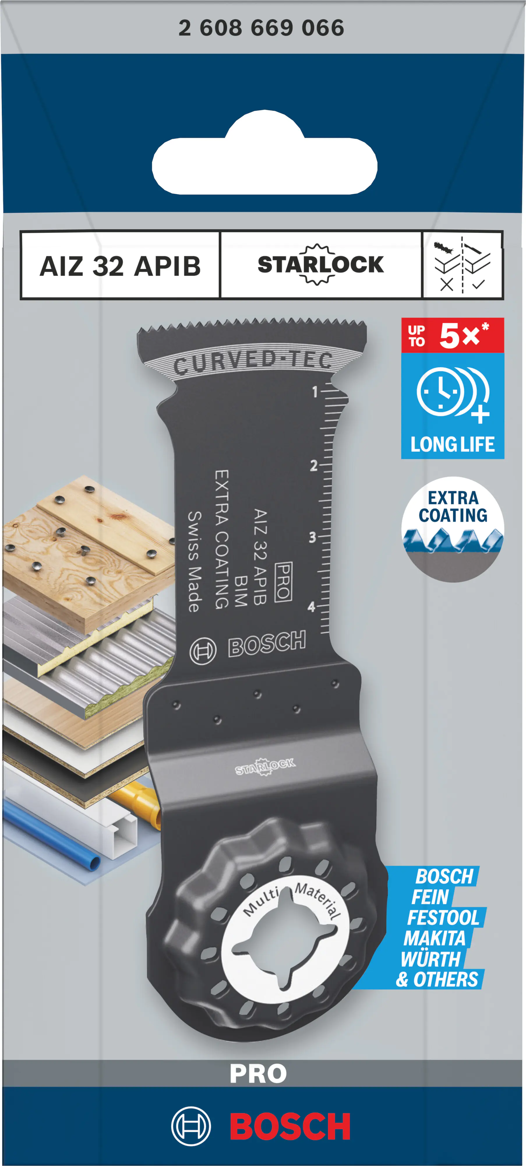 Bosch PRO AIZ 32 APIB Sägeblatt für Multifunktionswerkzeuge 32 x 50 mm