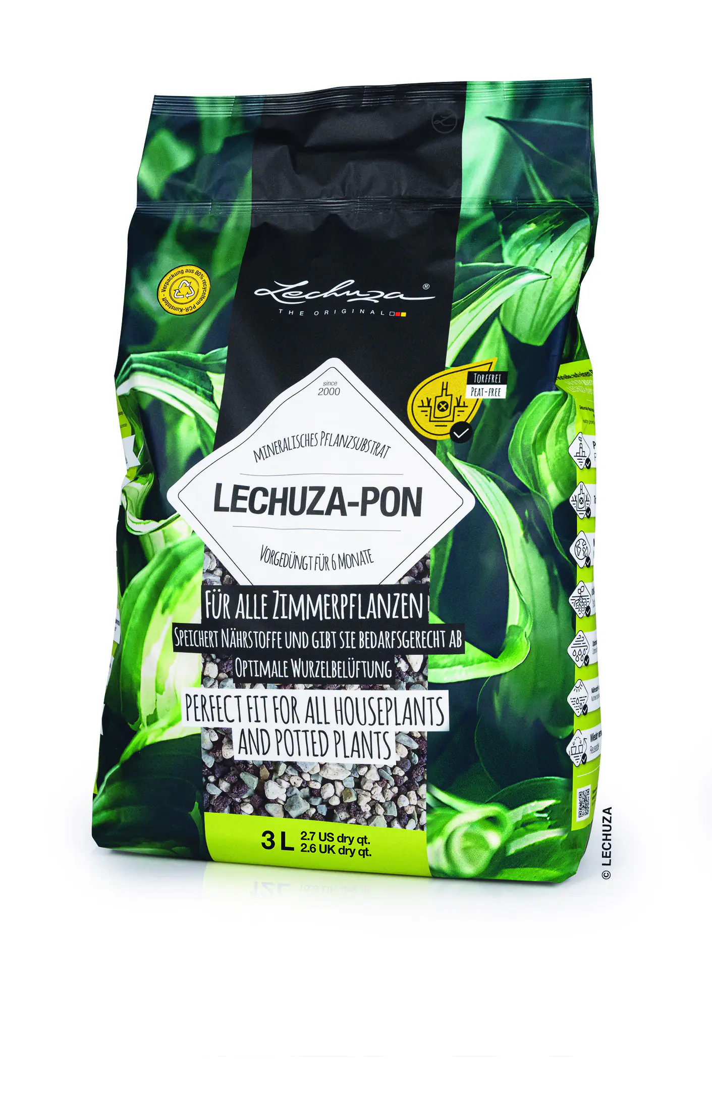 Lechuza-Pon Pflanzgranulat 3 L torffrei