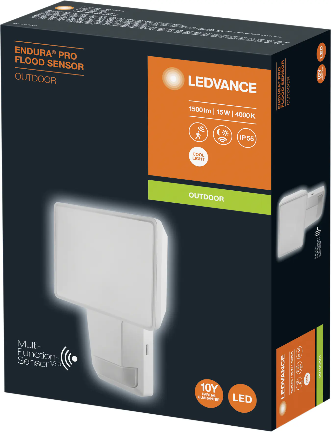 Ledvance LED Außenleuchte Endura Pro Flood Sensor weiß