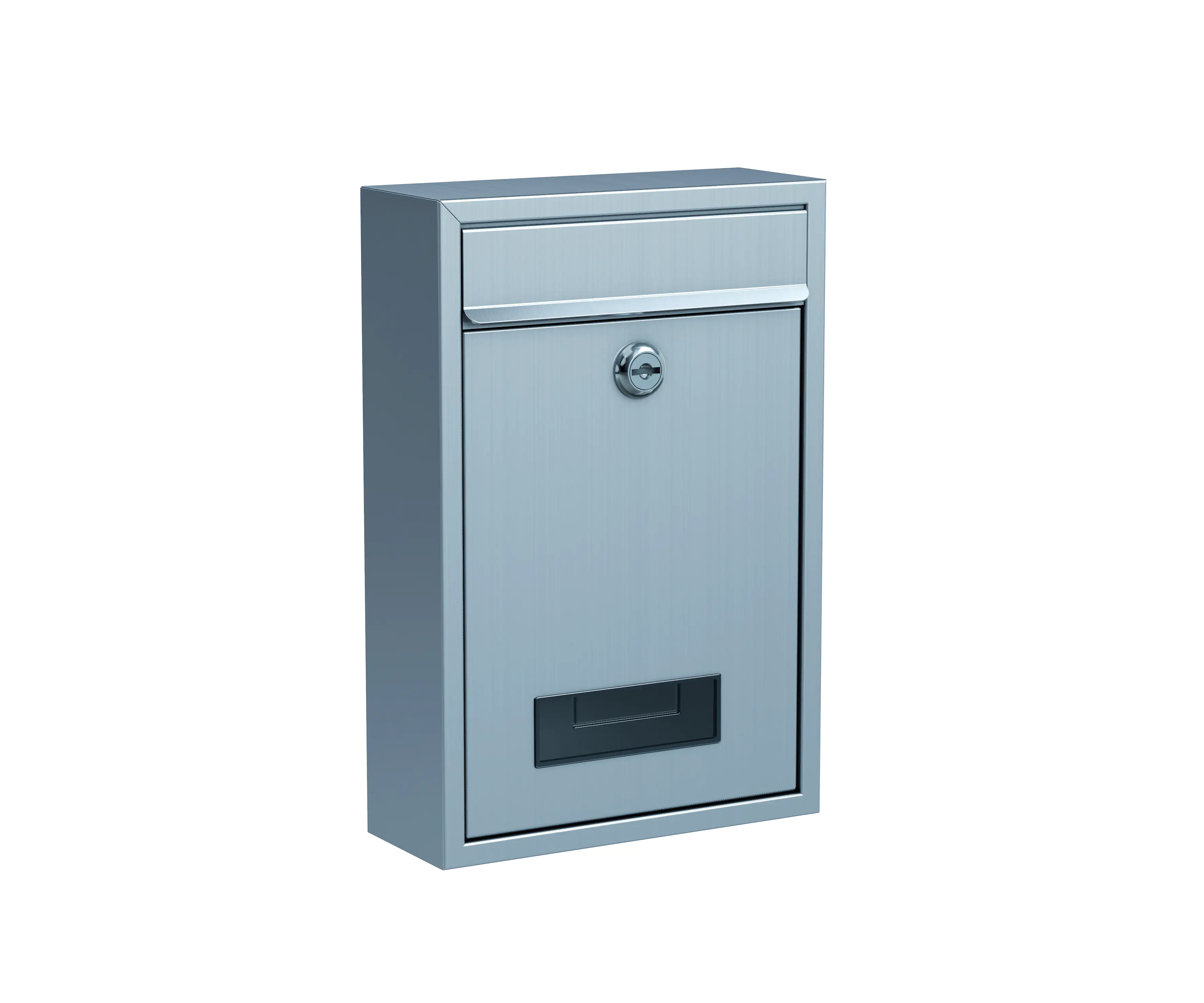 Basi Briefkasten BK 100 Edelstahl 32 x 21.5 x 8.2 cm Basi Briefkasten BK 100 Edelstahl 32 x 21.5 x 8.2 cm