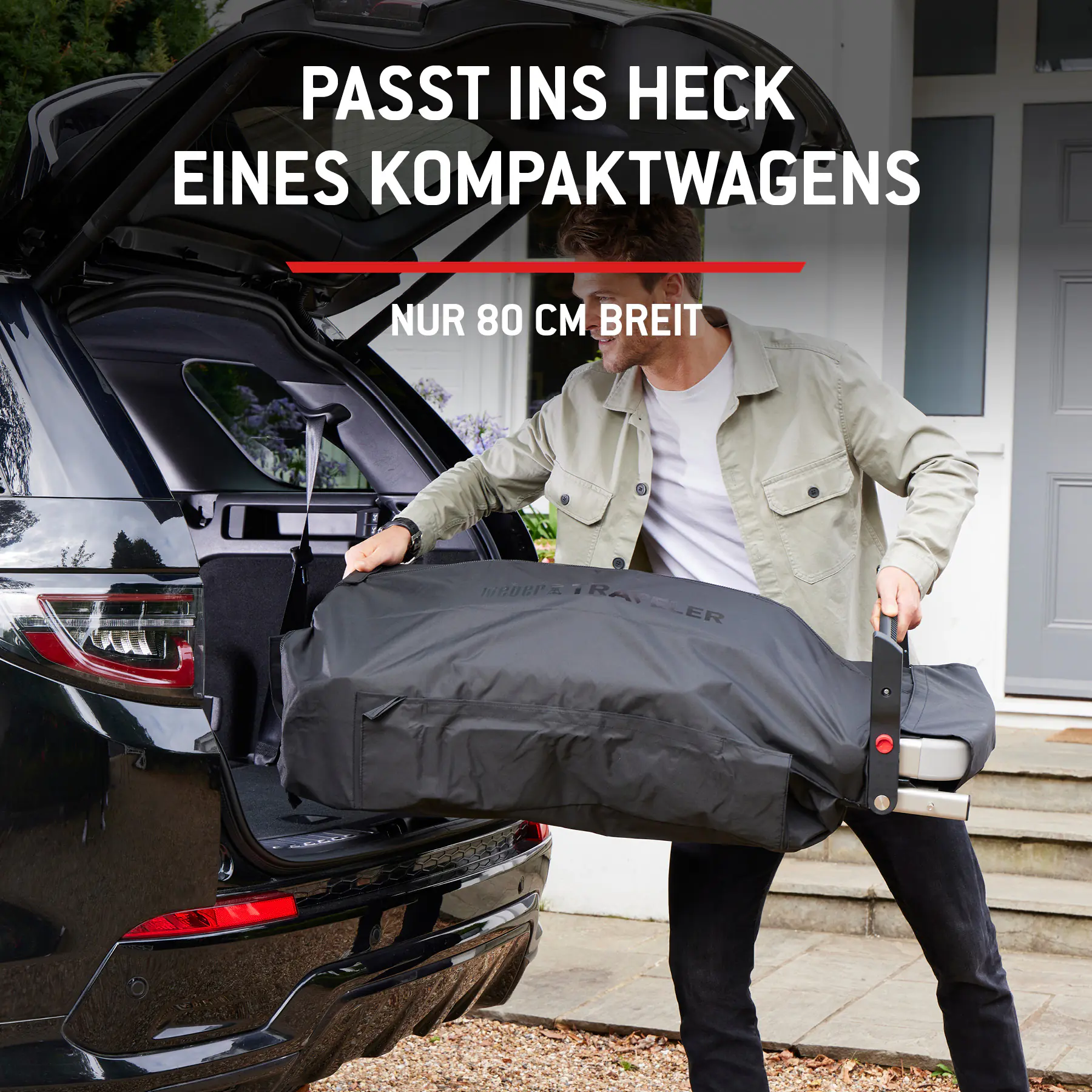 Weber Gasgrill Traveler Grillfläche: 63 x 34 cm