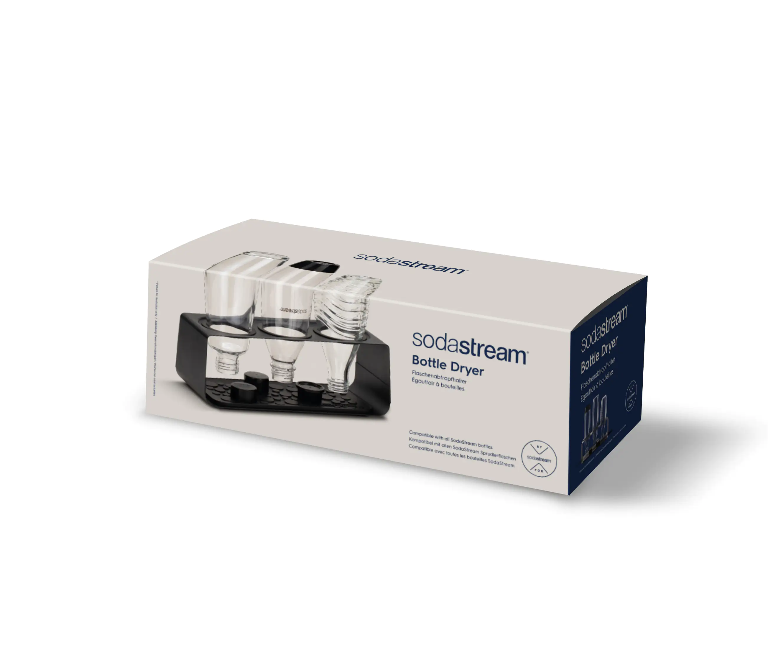 Sodastream Flaschenabtropfhalter schwarz