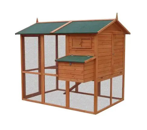 TrendLine Hühnerhaus Wilma XXL 174 x 149 x 160 cm natur