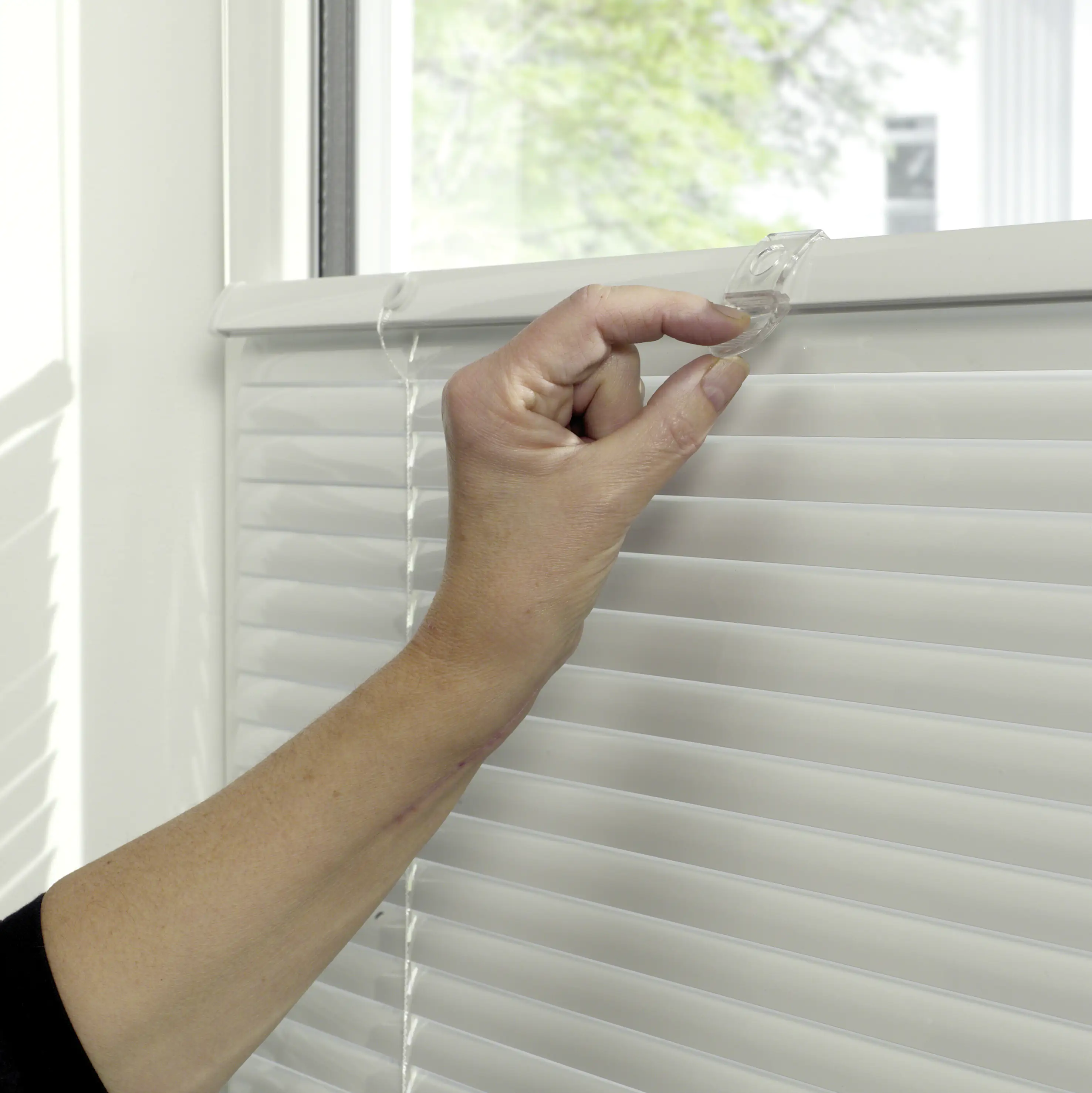 Gardinia EasyFix Alu Jalousie Move weiß, 40 x 130 cm