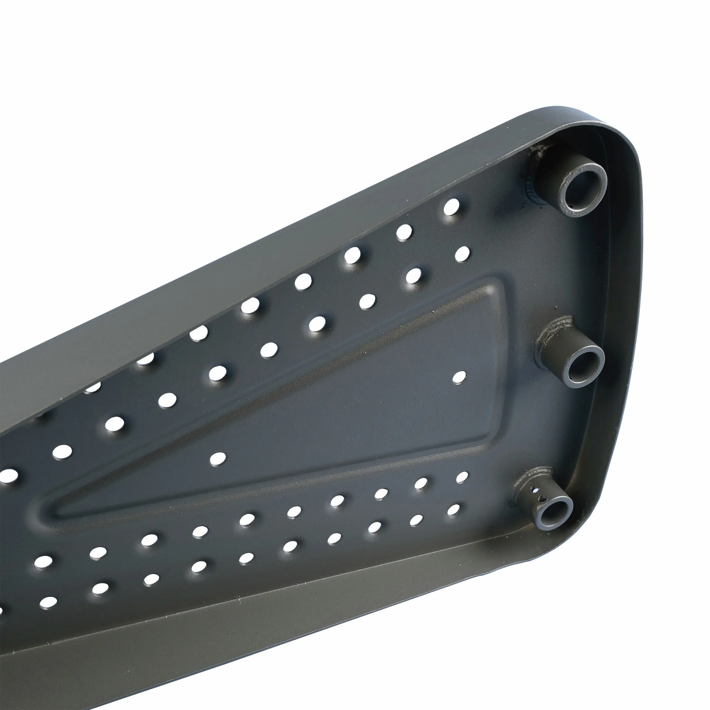 Dolle Außenspindeltreppe Gardenspin komplett 11 Stufen Ø 155 cm mit Metallstufen anthrazit