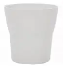 Übertopf Anna Ø 12 x 15 cm weiß