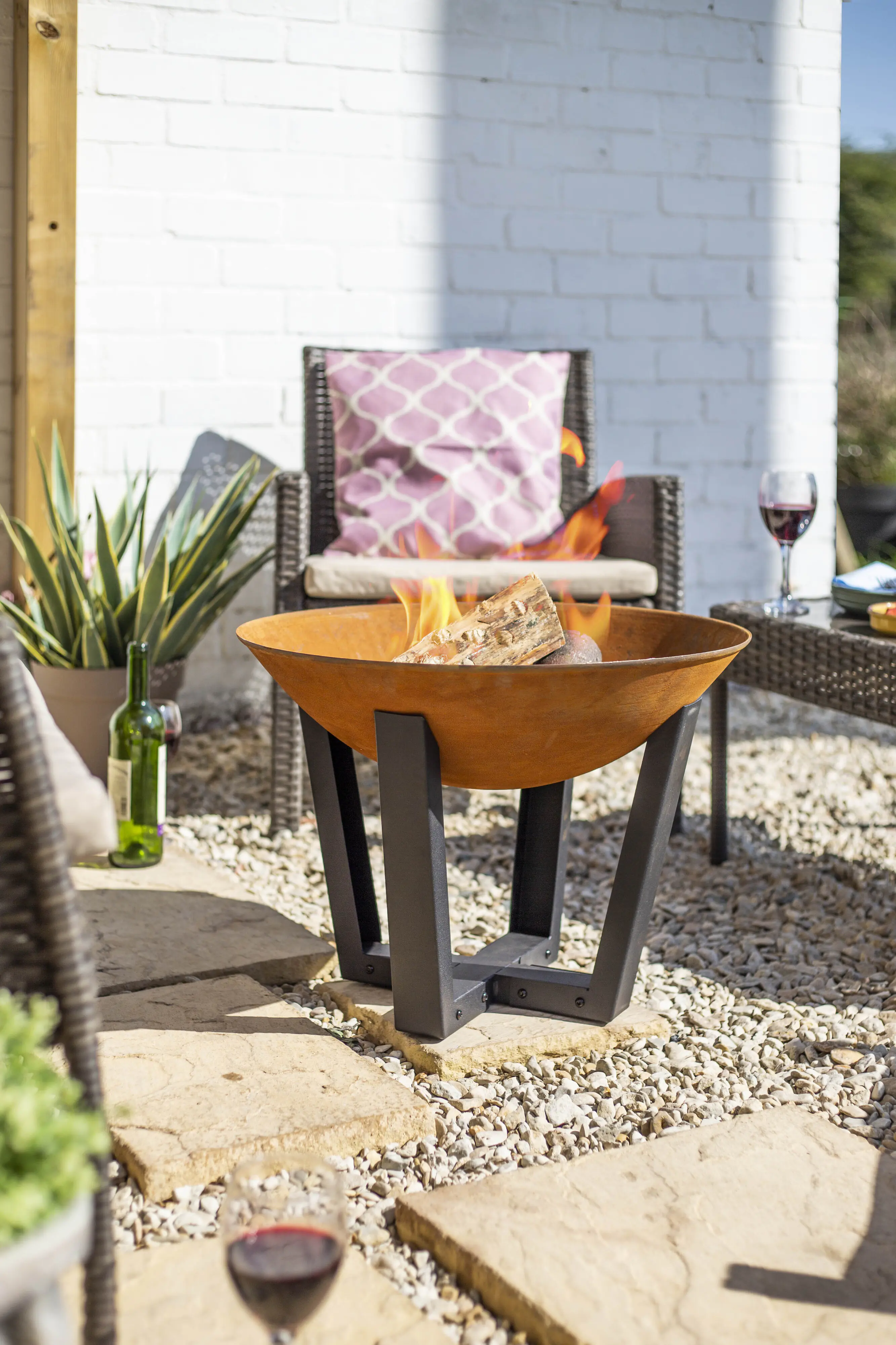Buschbeck Feuerstelle Ikarus Ø 68 x 50 cm