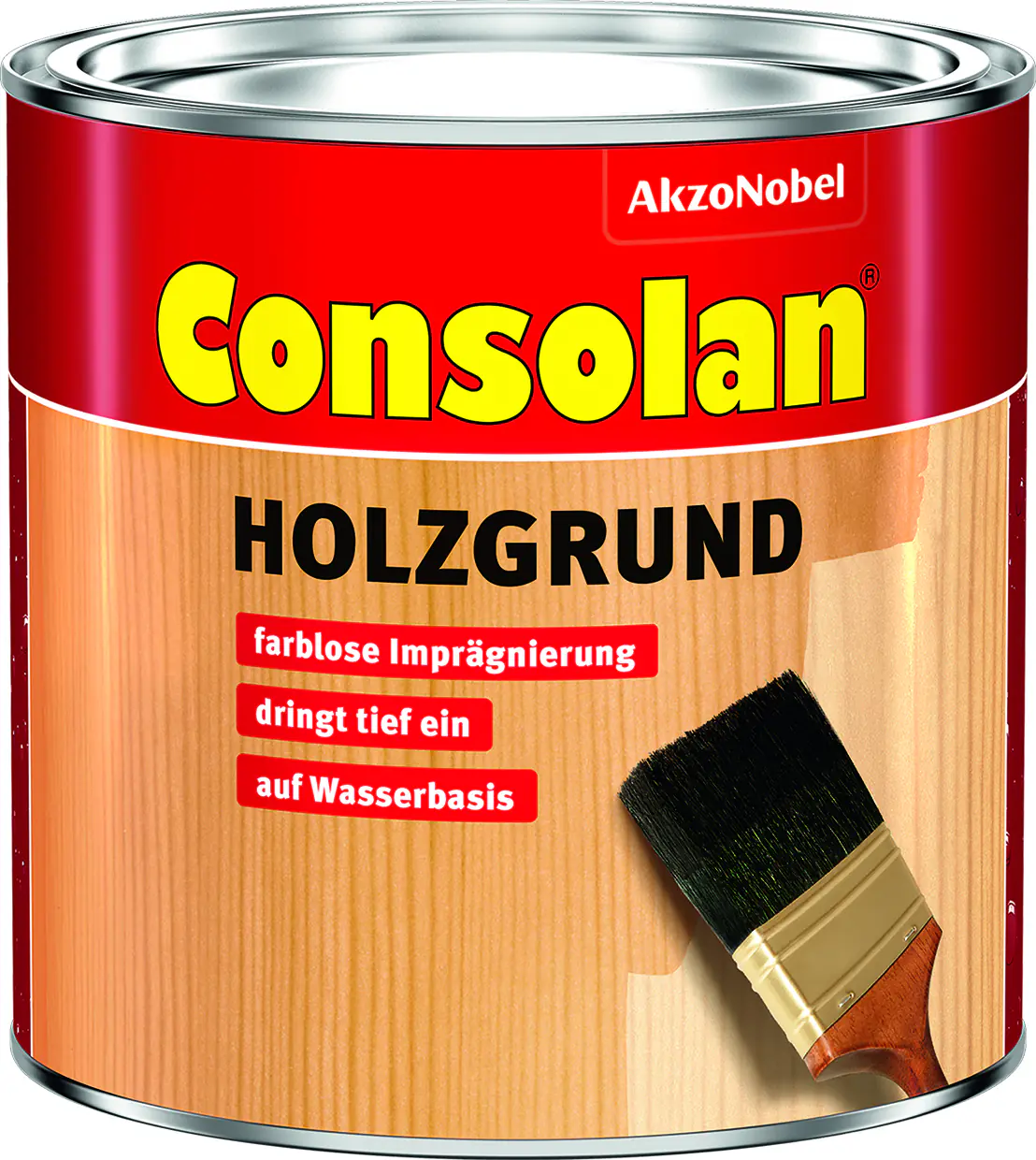 Consolan Holzgrund wässrig 2,5 L farblos