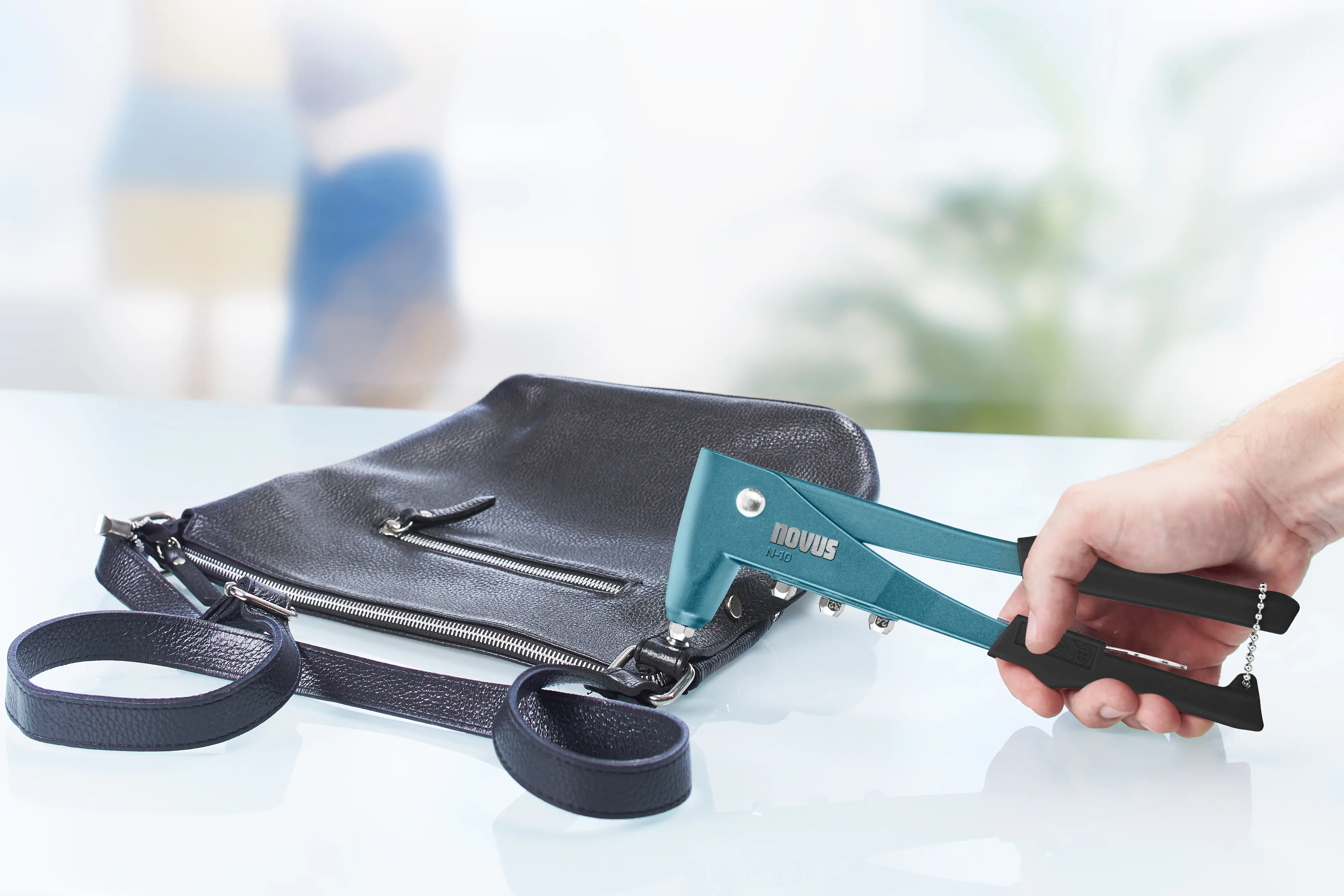 Novus Blindnietzange N-10 Set