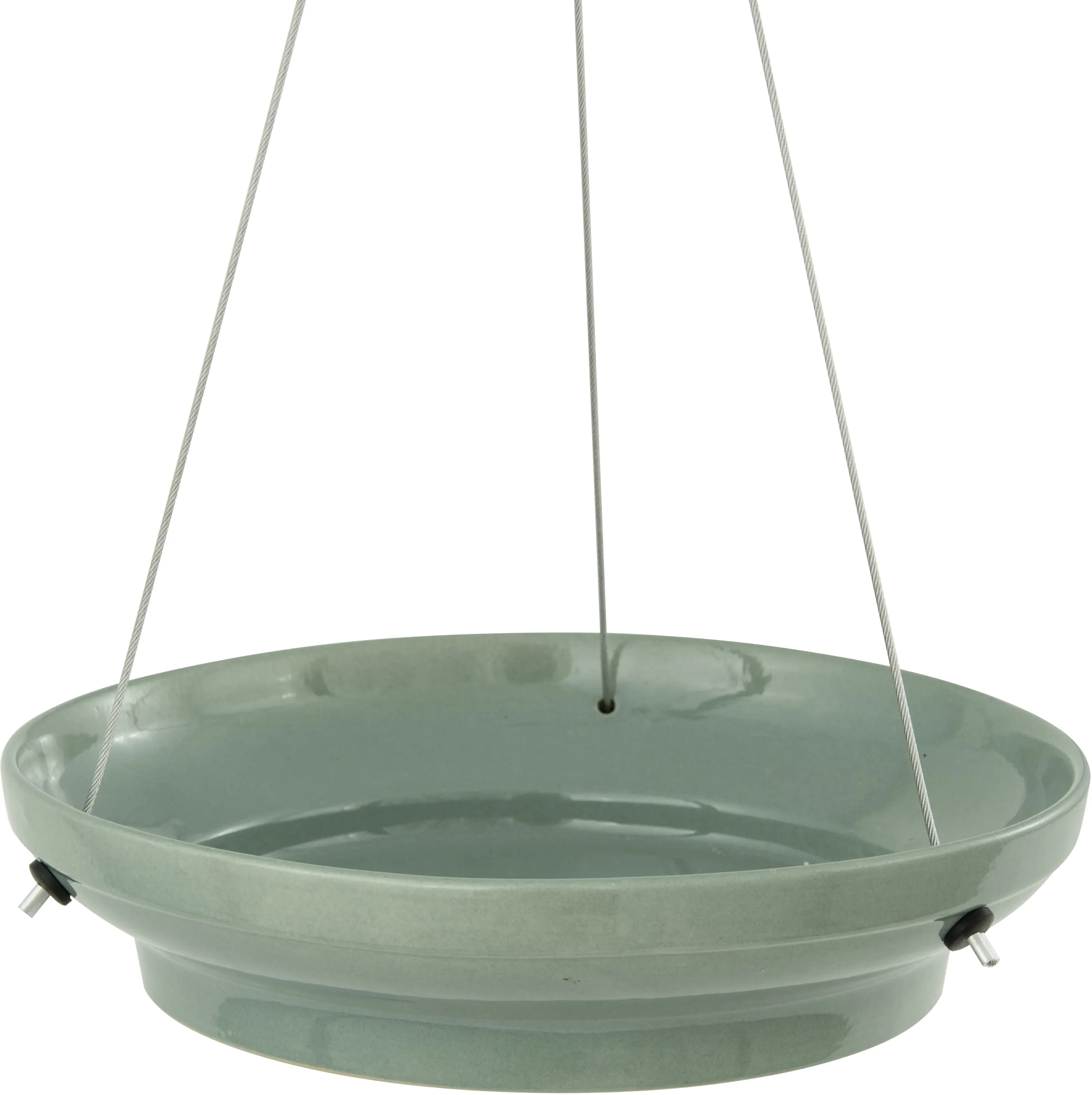 Hängende Wasserschale Vesi grün 26 x 26 x 6 cm