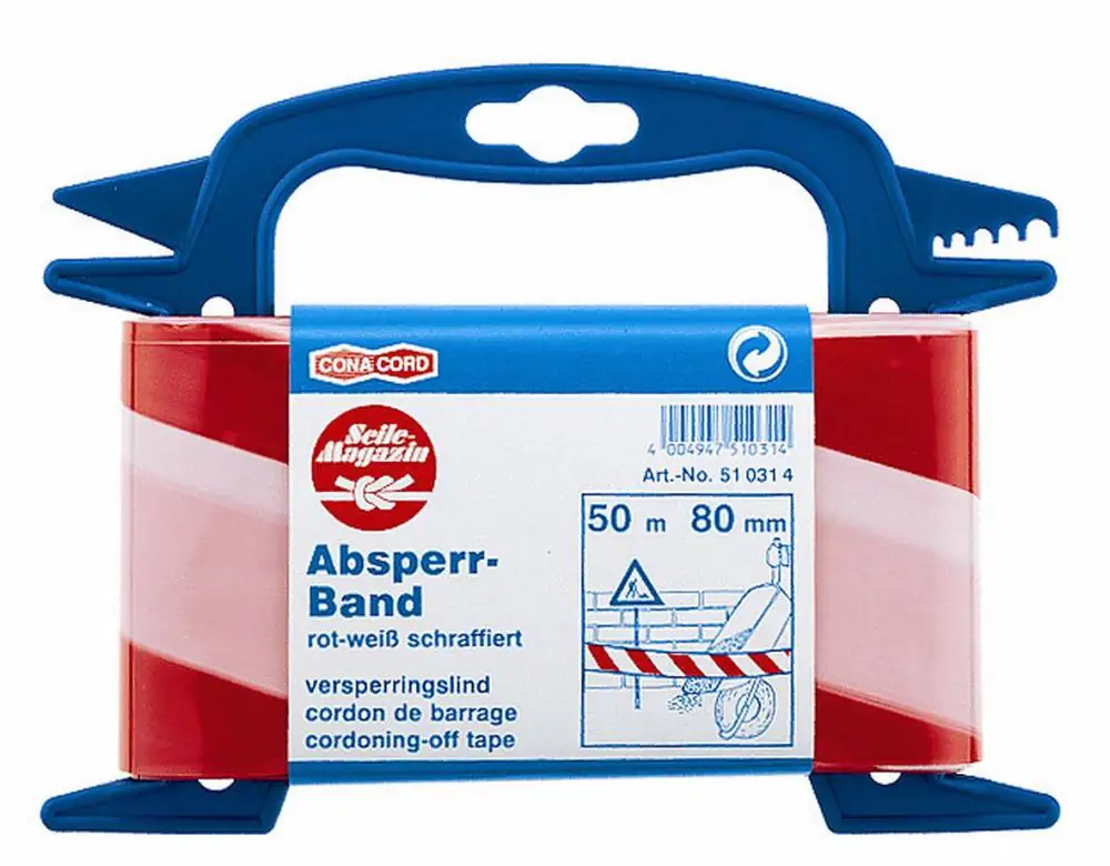 Conacord Absperrband 50 m 80 mm breit