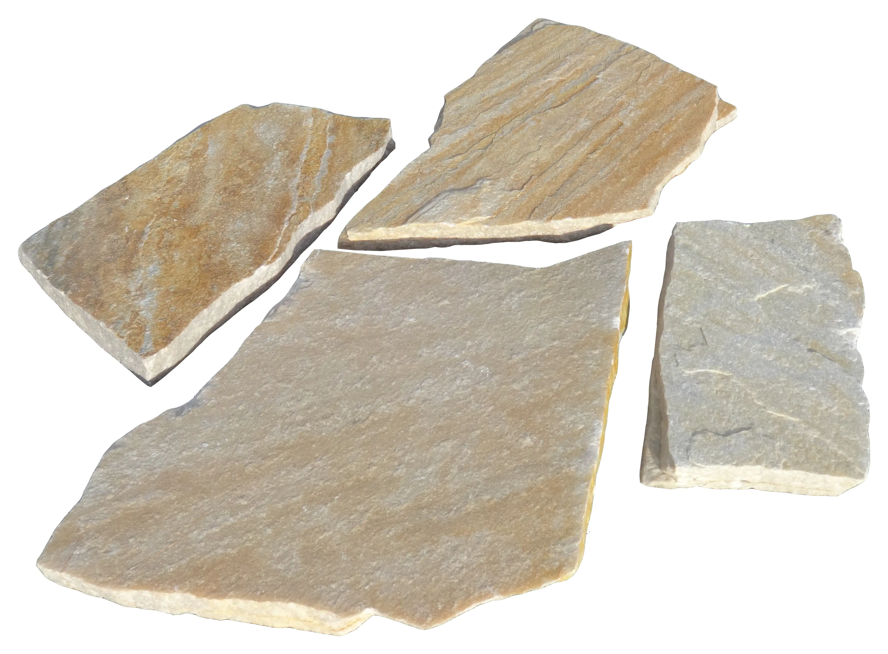 Polygonalplatten Quarzit beige-mix Polygonalplatten Quarzit beige-mix