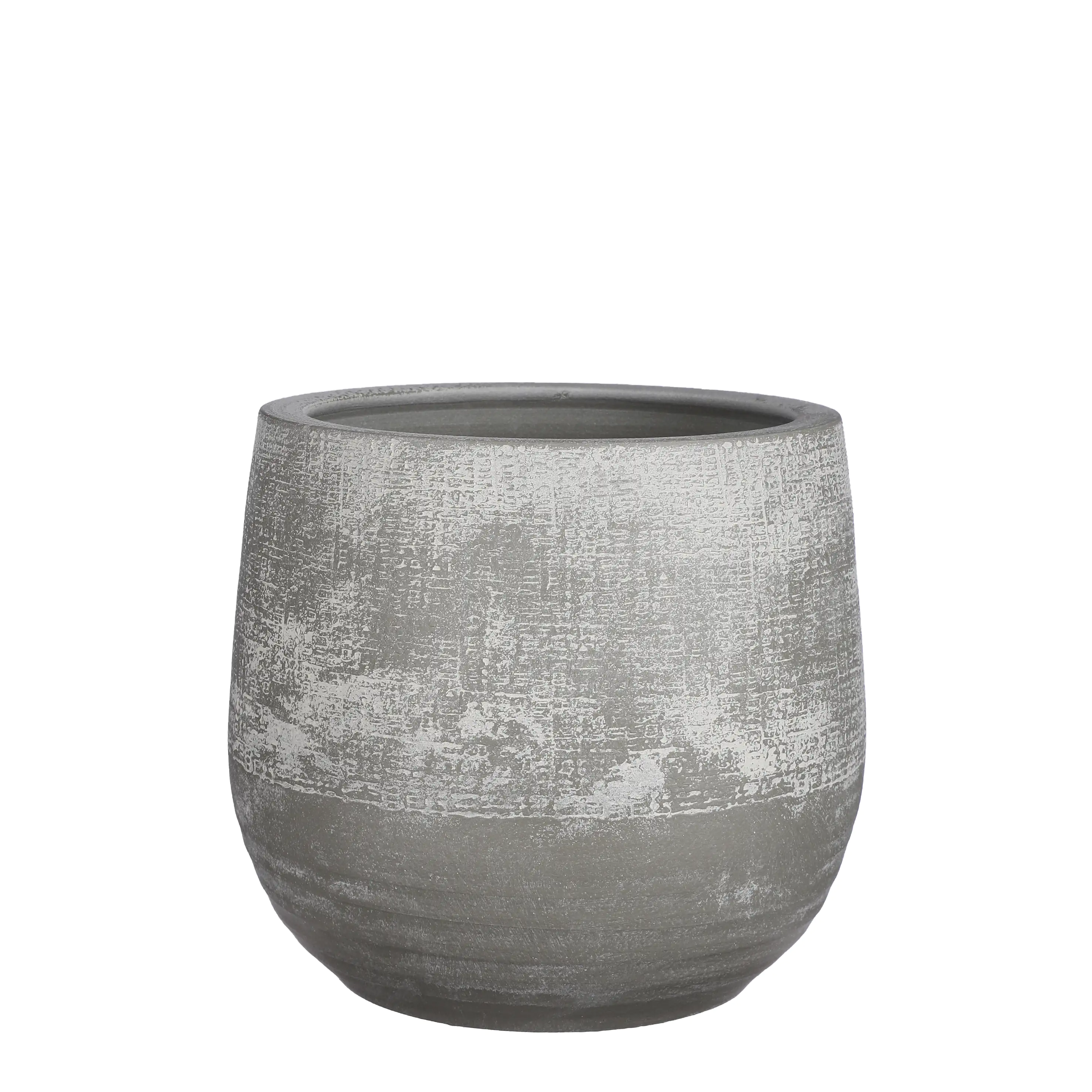 8718861948806 Mica Übertopf Victor Ø 19 x 21 cm grau