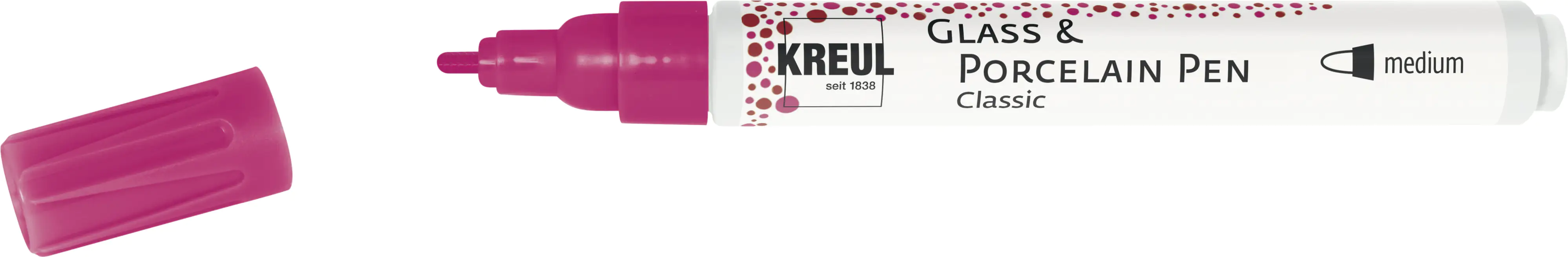 Kreul Glass & Porcelain Pen Classic turmalin 2 - 4 mm Kreul Glass & Porcelain Pen Classic turmalin 2 - 4 mm
