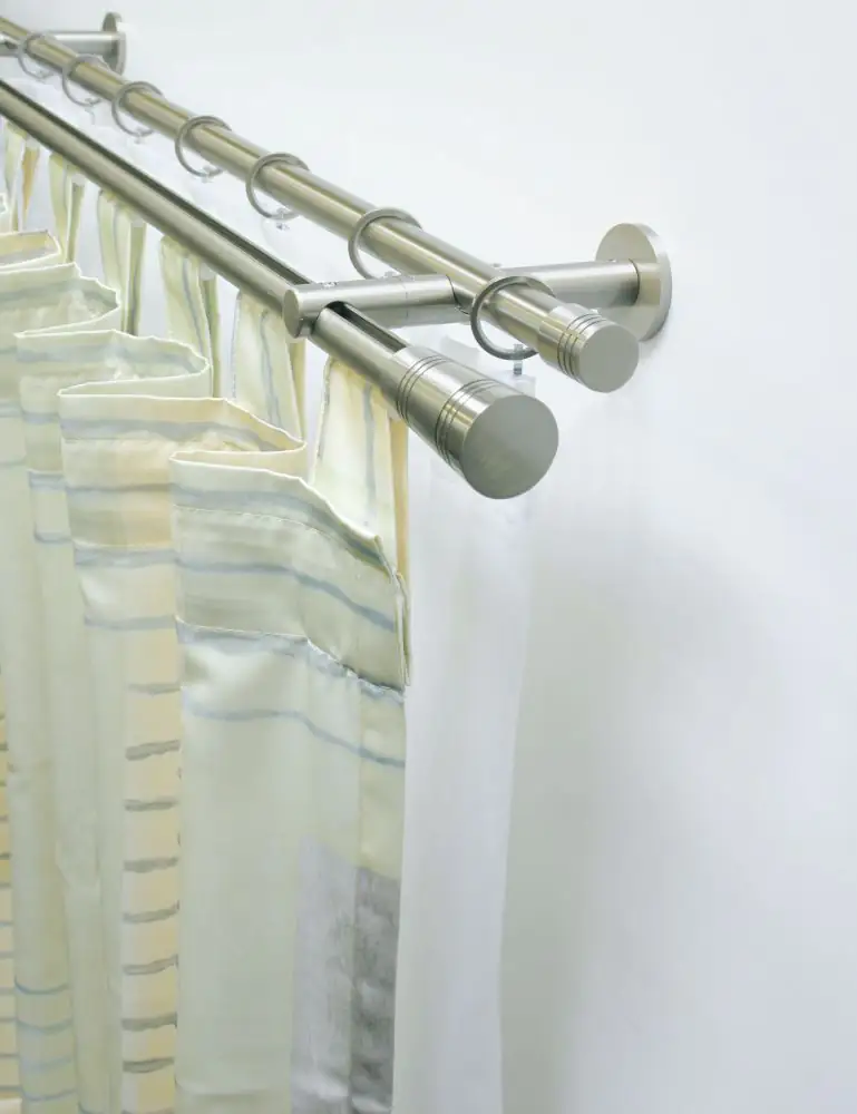 Gardinia Endknopf Apollo zu Stilprogramm Chicago, Ø 20 mm edelstahl-optik Gardinia Endknopf Apollo zu Stilprogramm Chicago, Ø 20 mm edelstahl-optik