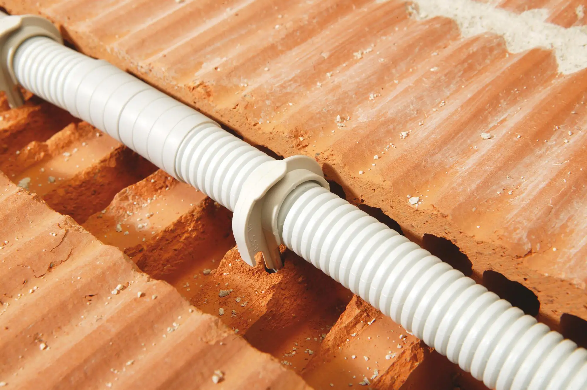 Flexrohr EN 20, 25m, PVC, 320 N, grau