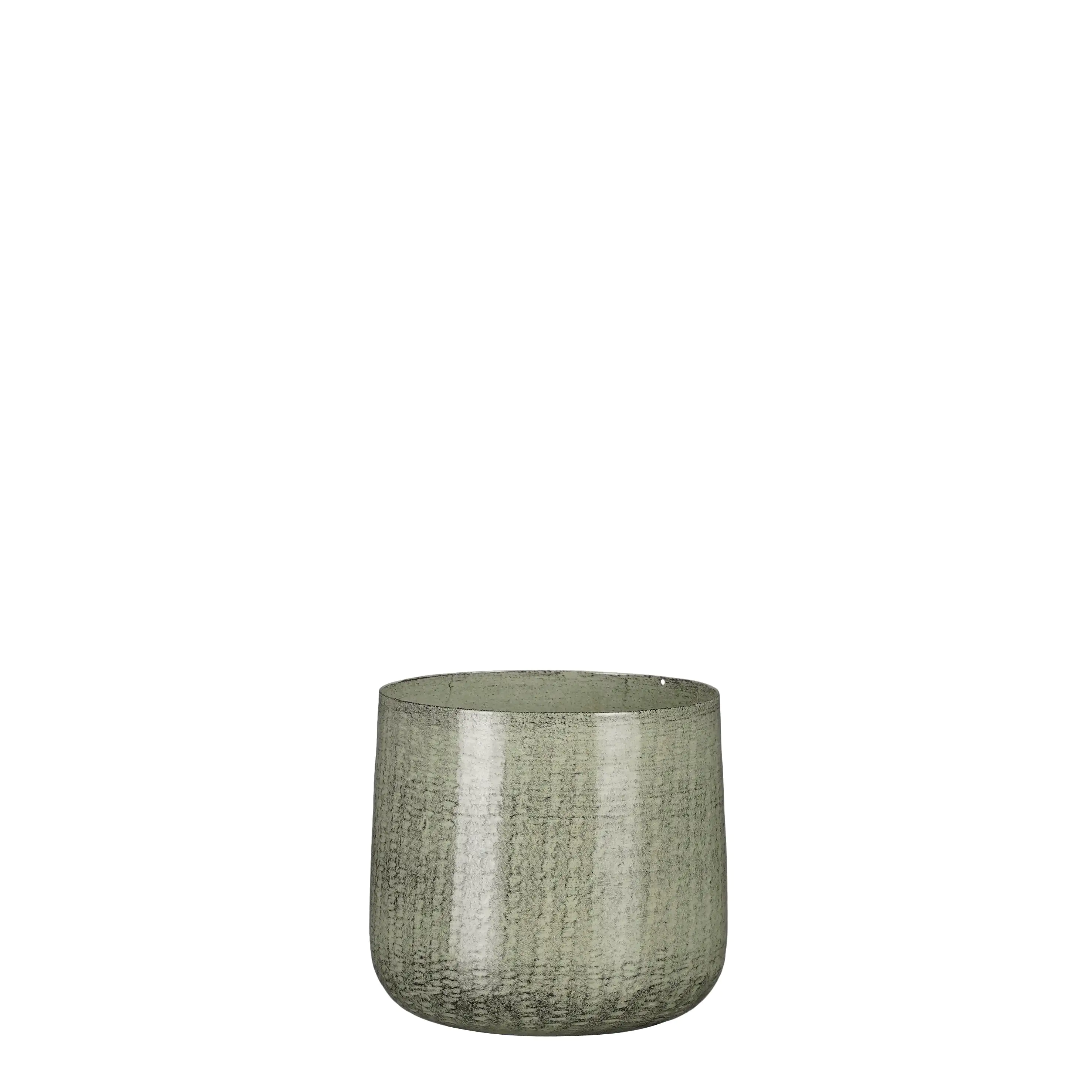 Mica Decorations Blumentopf Eisen Benson Ø 13 x 12 cm hell grau Mica Decorations Blumentopf Eisen Benson Ø 13 x 12 cm hell grau