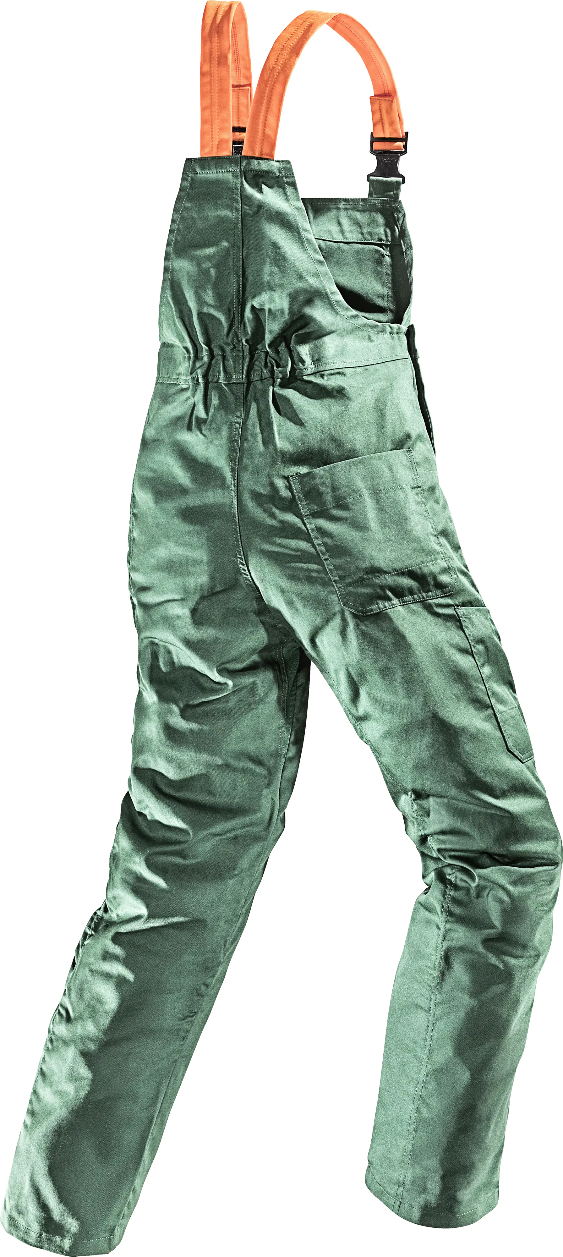 safety&more Schnittschutz-Latzhose grün