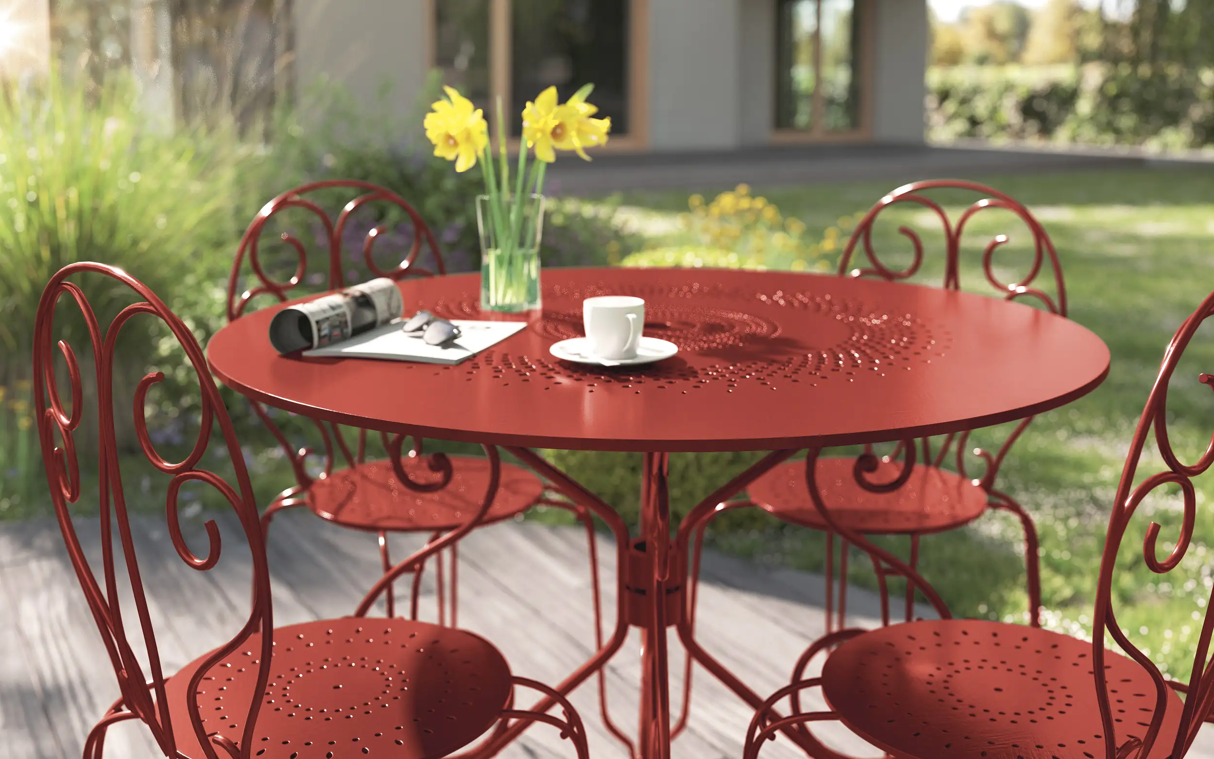 Alpina Metallschutz-Lack Anti-Rost 750 ml rot glänzend Alpina Metallschutz-Lack Anti-Rost 750 ml rot glänzend