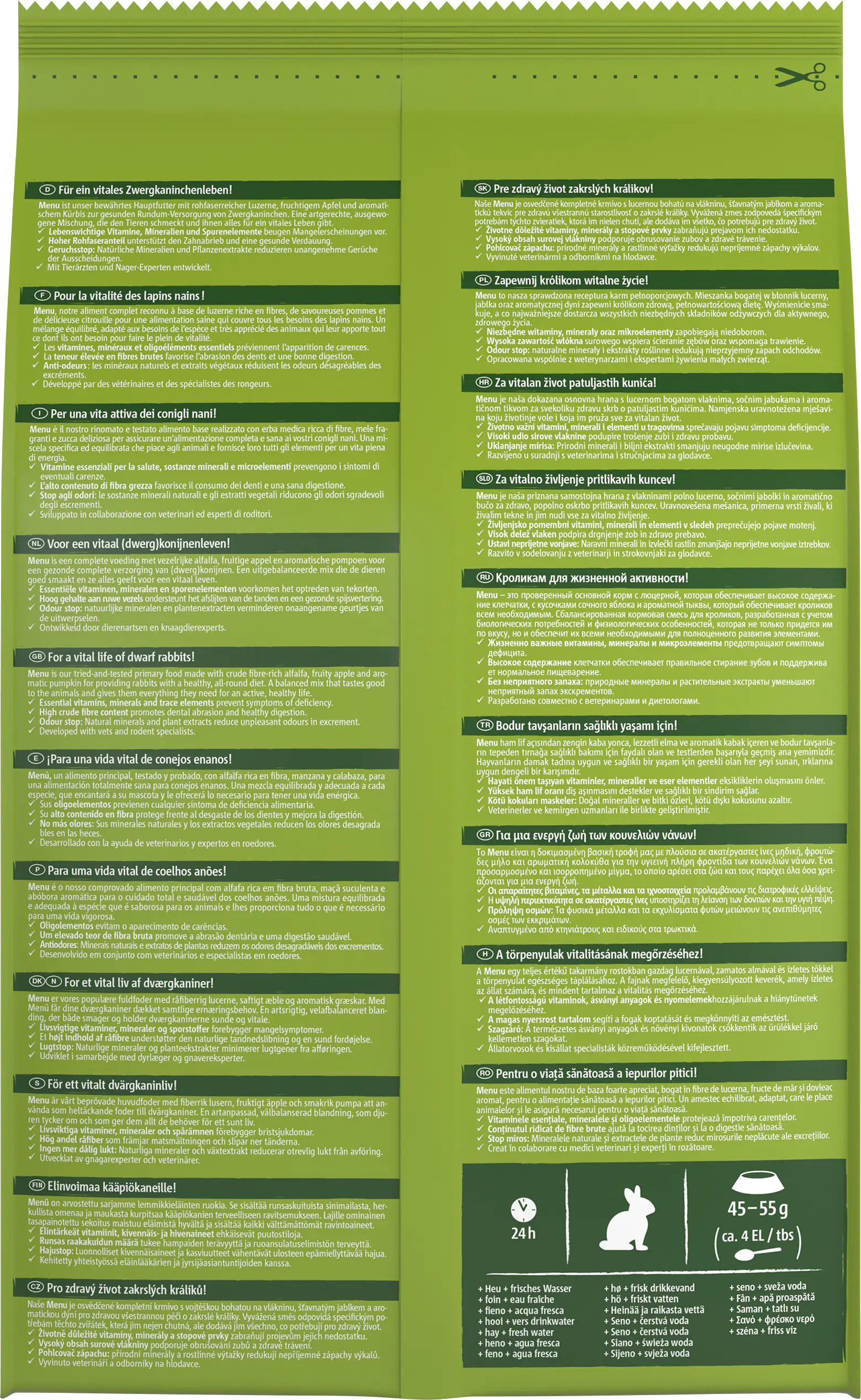 Vitakraft Menu Vital 3 kg Vitakraft Menu Vital 3 kg