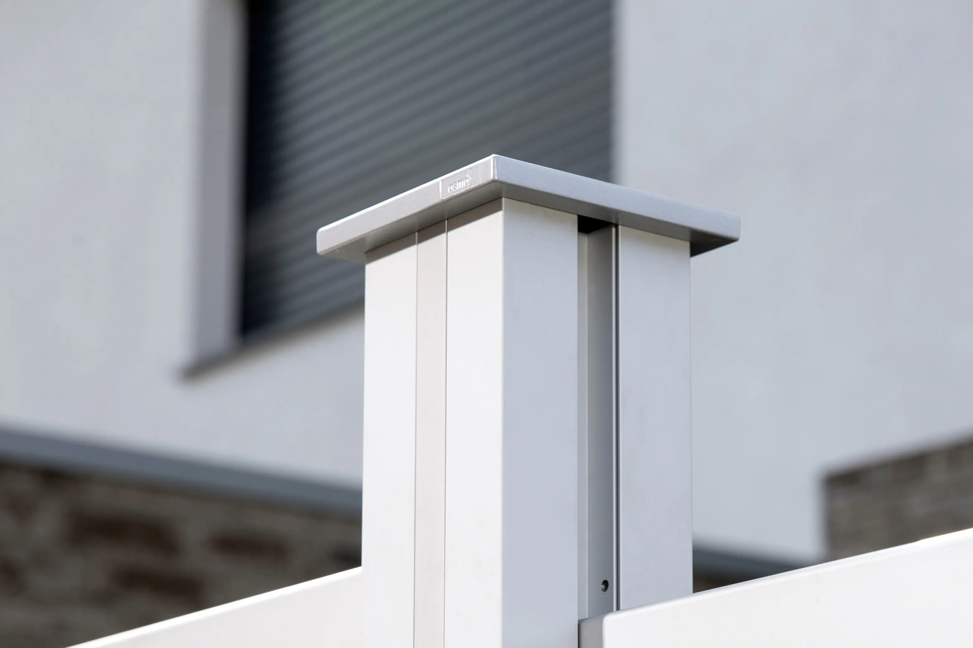 Osmo Pfostenkappe für Alupfosten 11,8 x 11,8 cm (B x H), Alu pulverbeschichtet