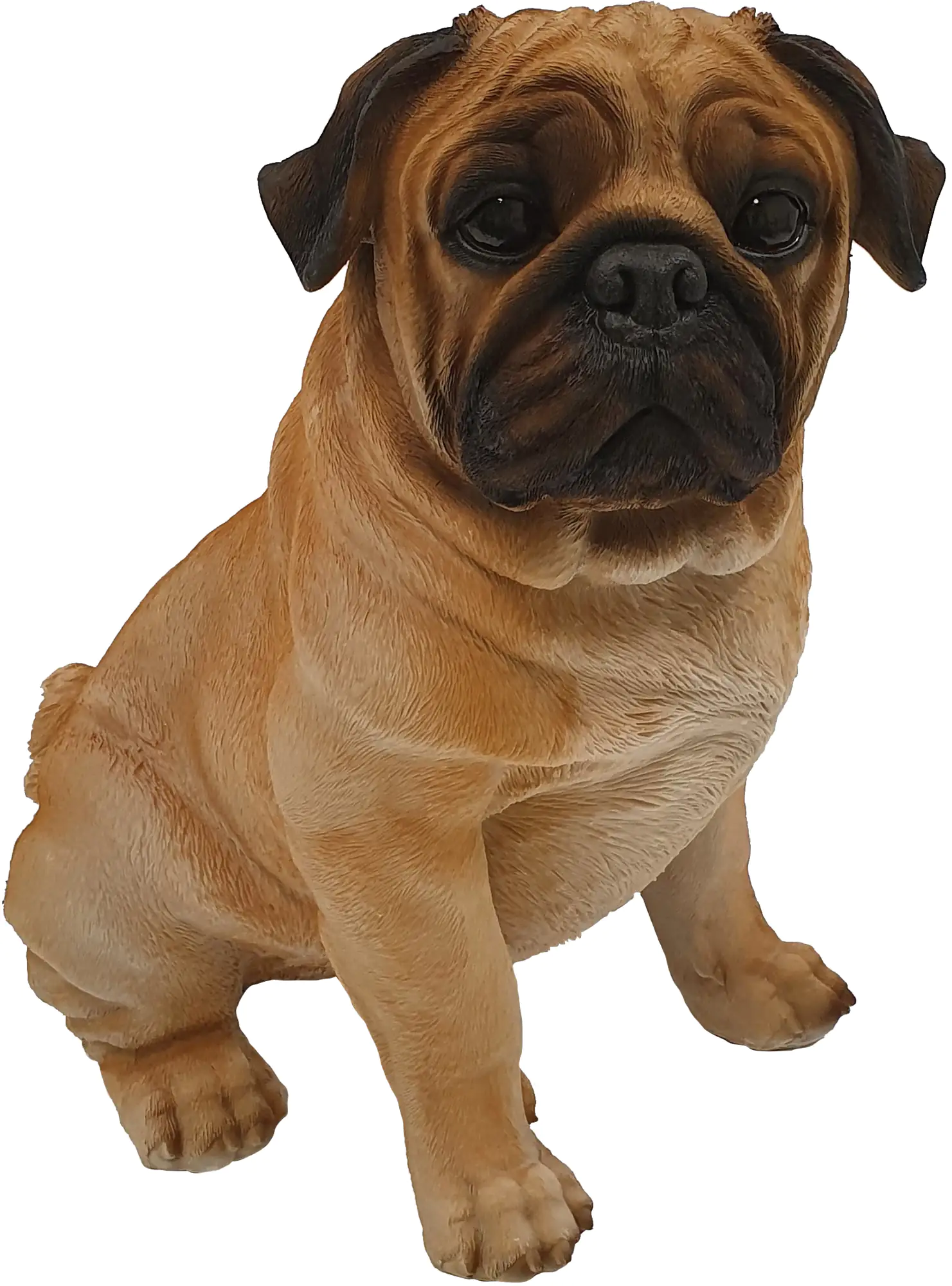 4250486134072 Dekofigur Mops sitzend 35 x 25 x 33 cm