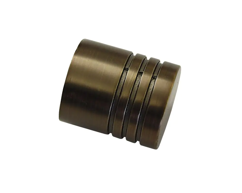 Gardinia Endknopf Chicago Zylinder bronze Zylinder bronze, Ø 20 mm