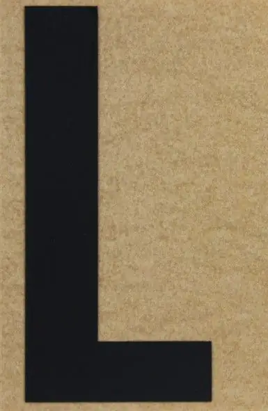 Conacord Klebebuchstabe 65 x 100 mm